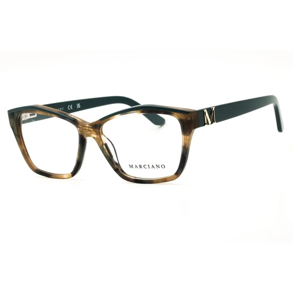 by Marciano GM0397 089 Havana/turquoise 54mm Eyeglasses by Guess