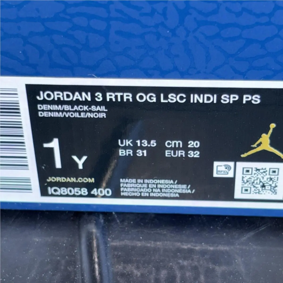 Nike shoes - Air Jordan 3 - Air - Blue 6