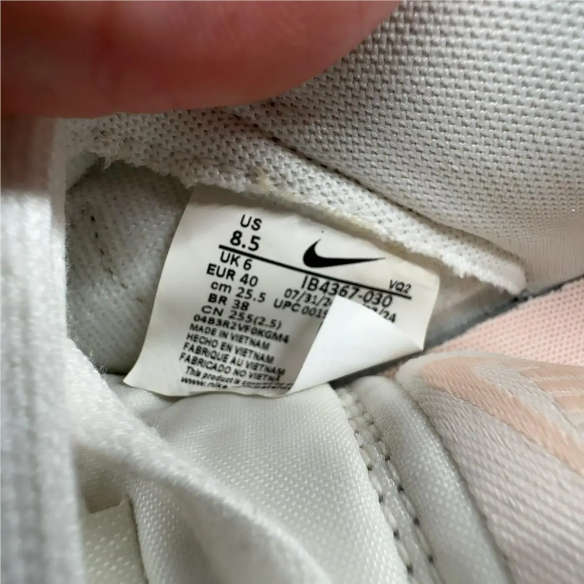 Nike shoes - Dunk Low - Dunk Low - Khaki/Stone/Pink 4