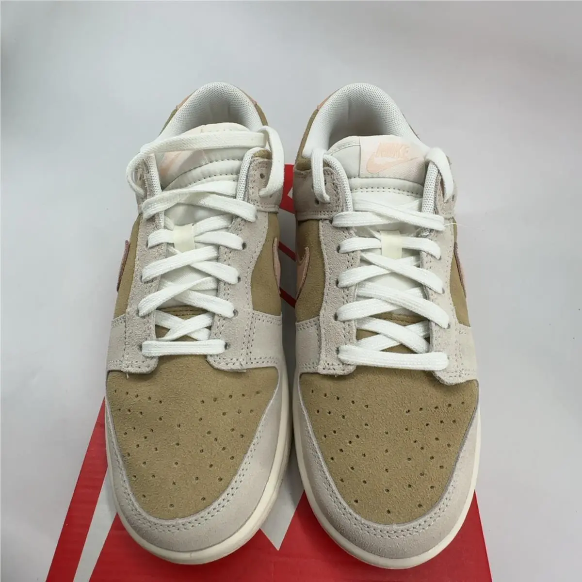 Nike shoes - Dunk Low - Dunk Low - Khaki/Stone/Pink 1