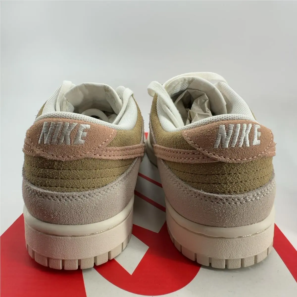 Nike shoes - Dunk Low - Dunk Low - Khaki/Stone/Pink 3