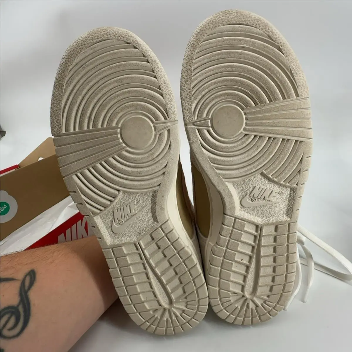 Nike shoes - Dunk Low - Dunk Low - Khaki/Stone/Pink 5
