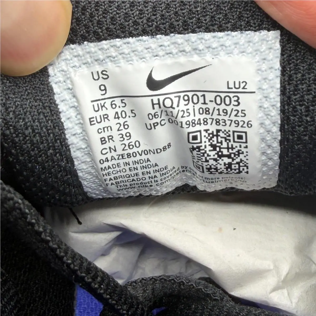 Nike shoes - Nike V5 RNR - RNR - Blue 4