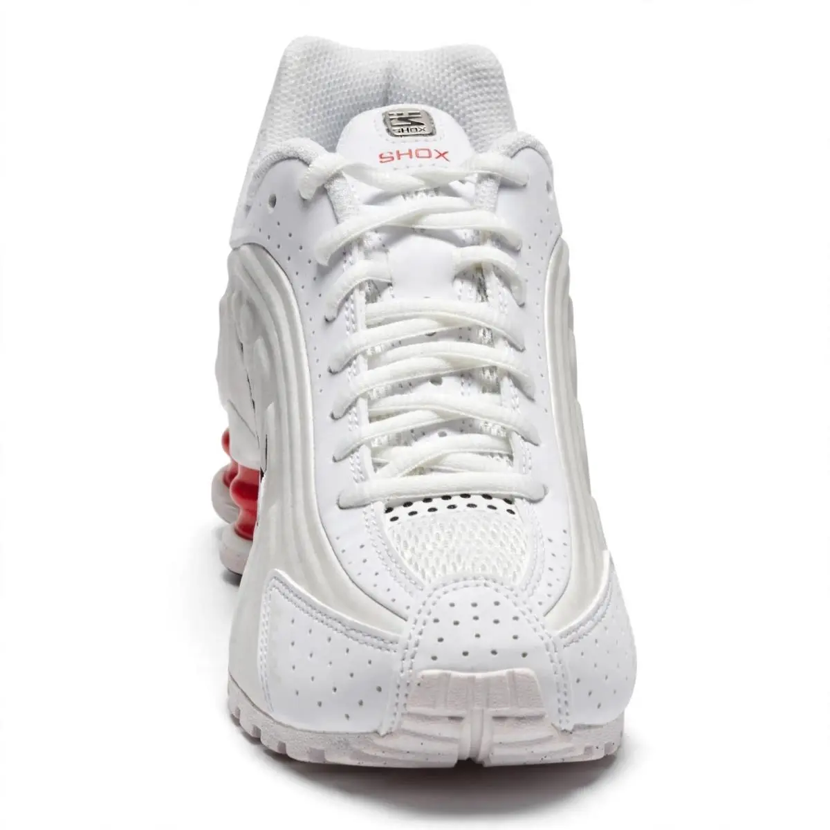 Nike shoes - Shox R4 - Shox - White/Red 0