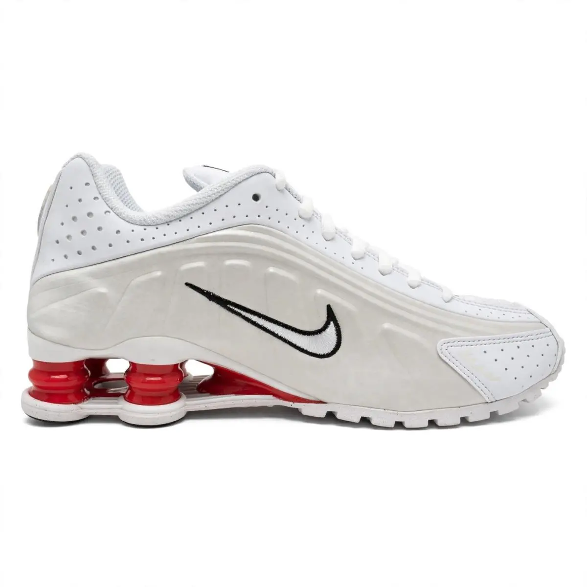 Nike shoes - Shox R4 - Shox - White/Red 2