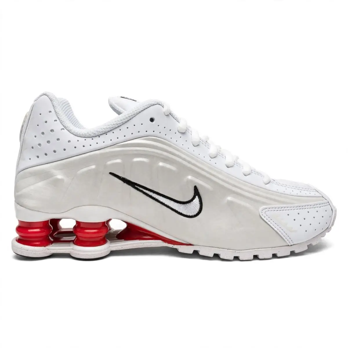 Nike shoes - Shox R4 - Shox - White/Red 3