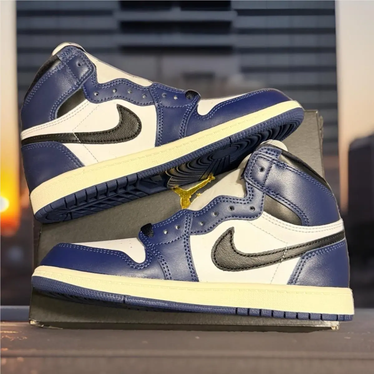 Nike shoes - Air Jordan 1 Mid - Air Mid - White 1