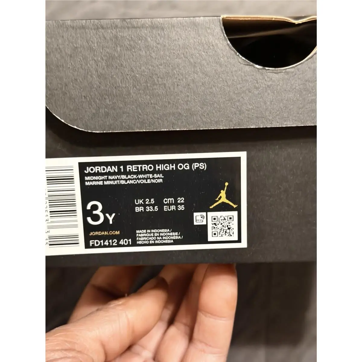 Nike shoes - Air Jordan 1 Mid - Air Mid - White 5