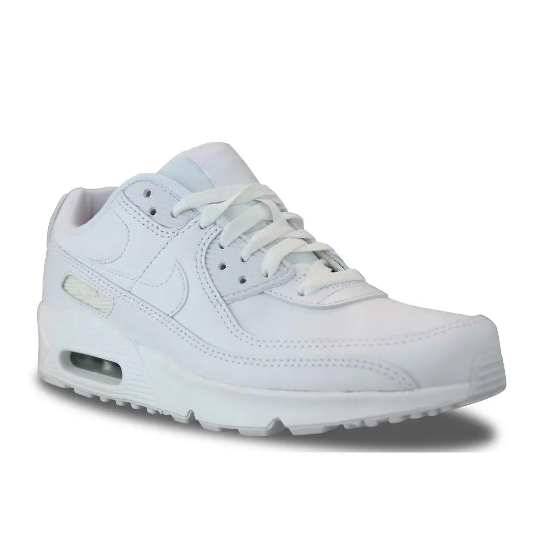 Nike shoes - Nike Air Max 90 LTR - White Metallic Silver (UPC: 198485388987) 3