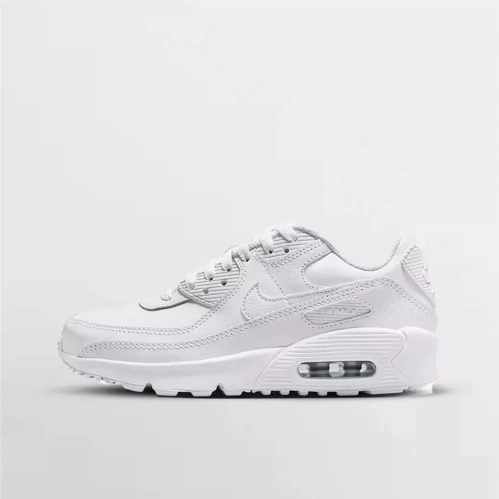 Nike shoes - Nike Air Max 90 LTR - White Metallic Silver (UPC: 198485388987) 0