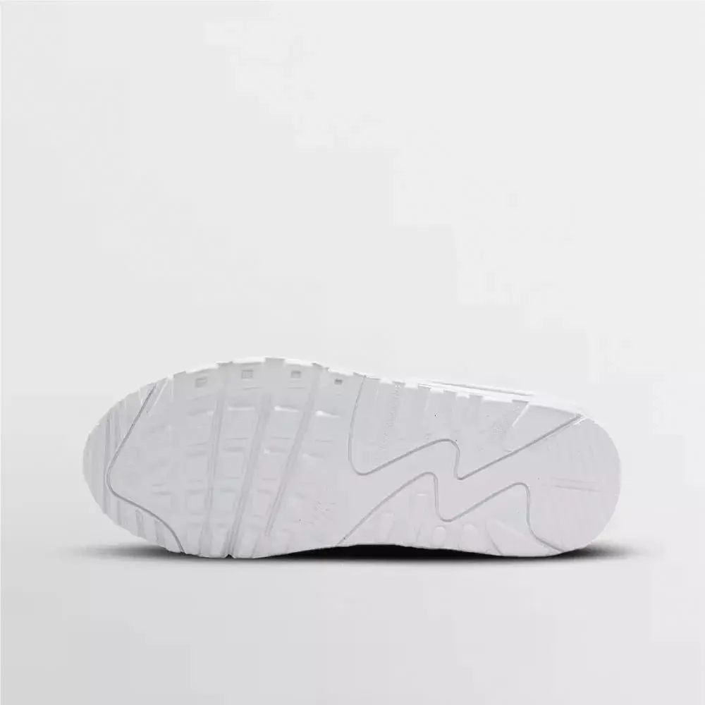 Nike shoes - Nike Air Max 90 LTR - White Metallic Silver (UPC: 198485388987) 2