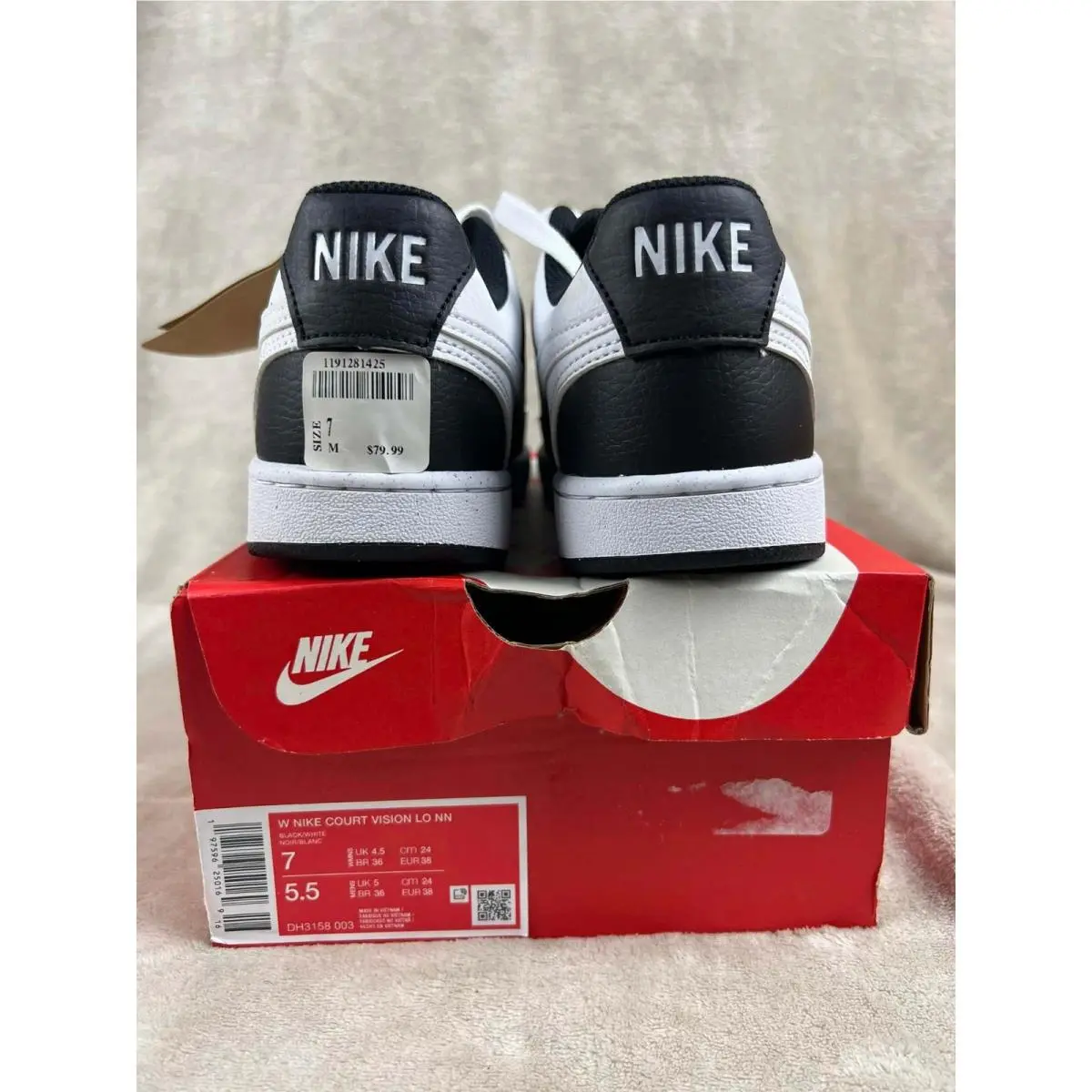 Nike shoes - Nike Court Vision Low NN - Black 0
