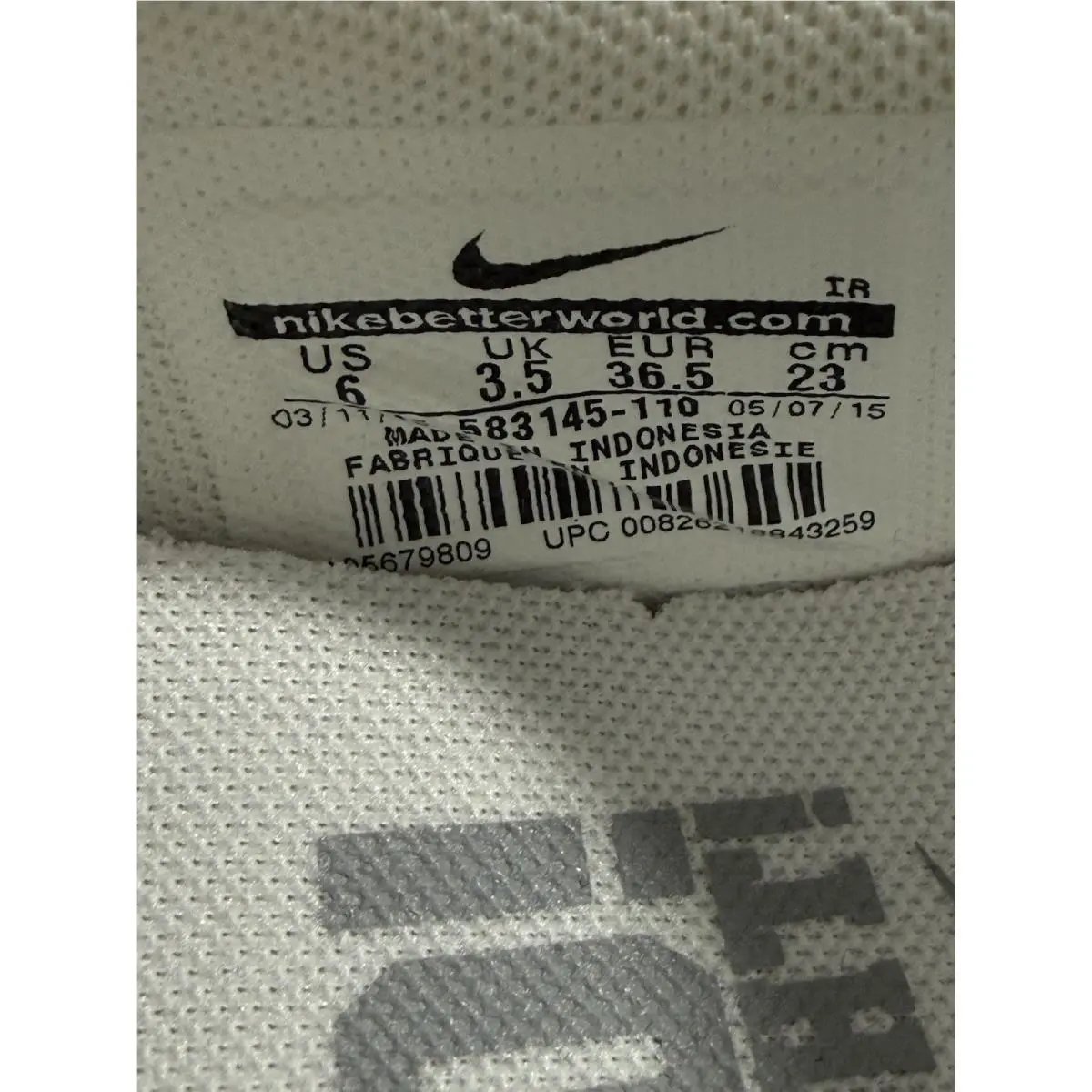 Nike shoes - Nike Cheer Unite - Cheer Unite - 583145-110 - White 5