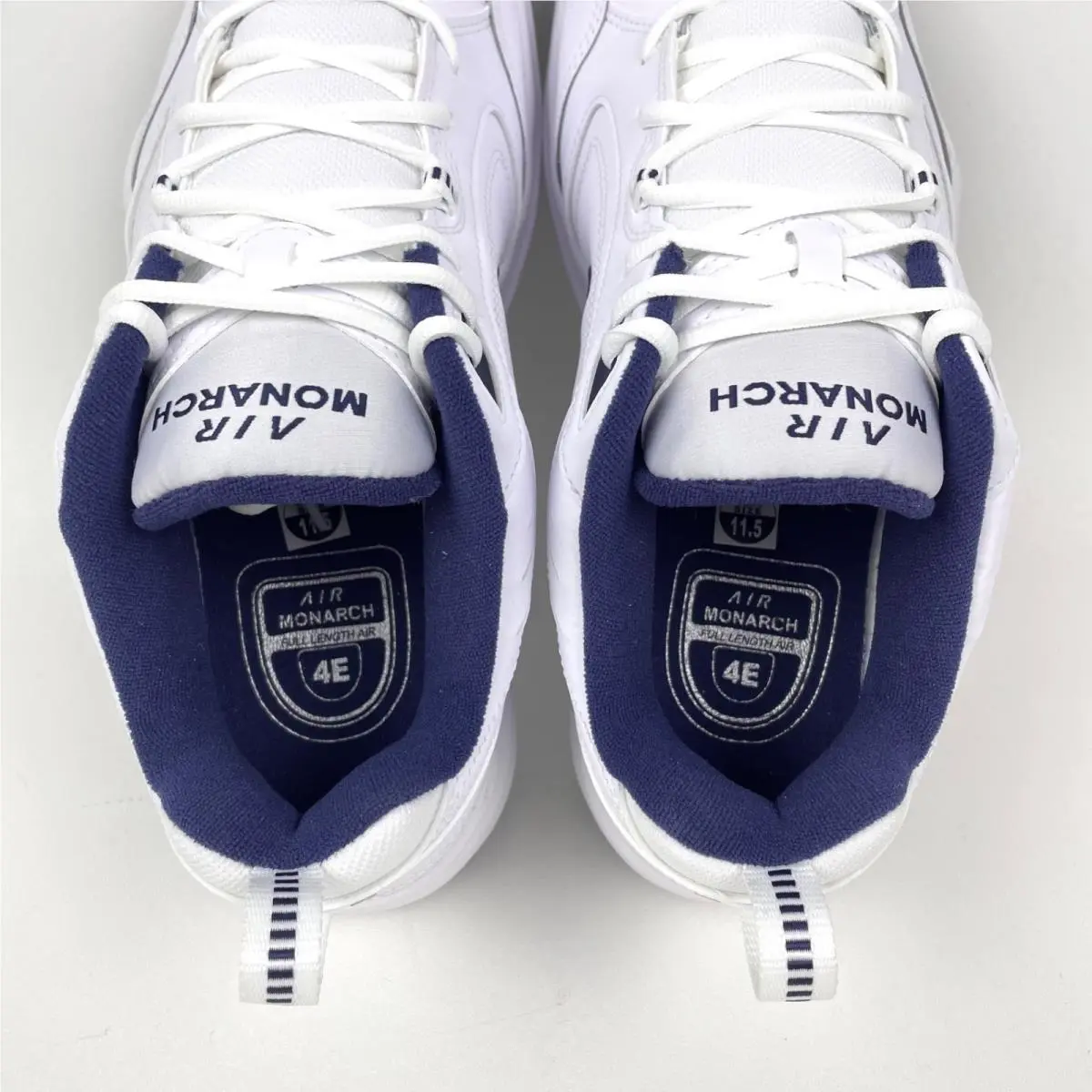 Nike shoes - Nike Air Monarch IV - Air Monarch - 416355 - White, Blue 5