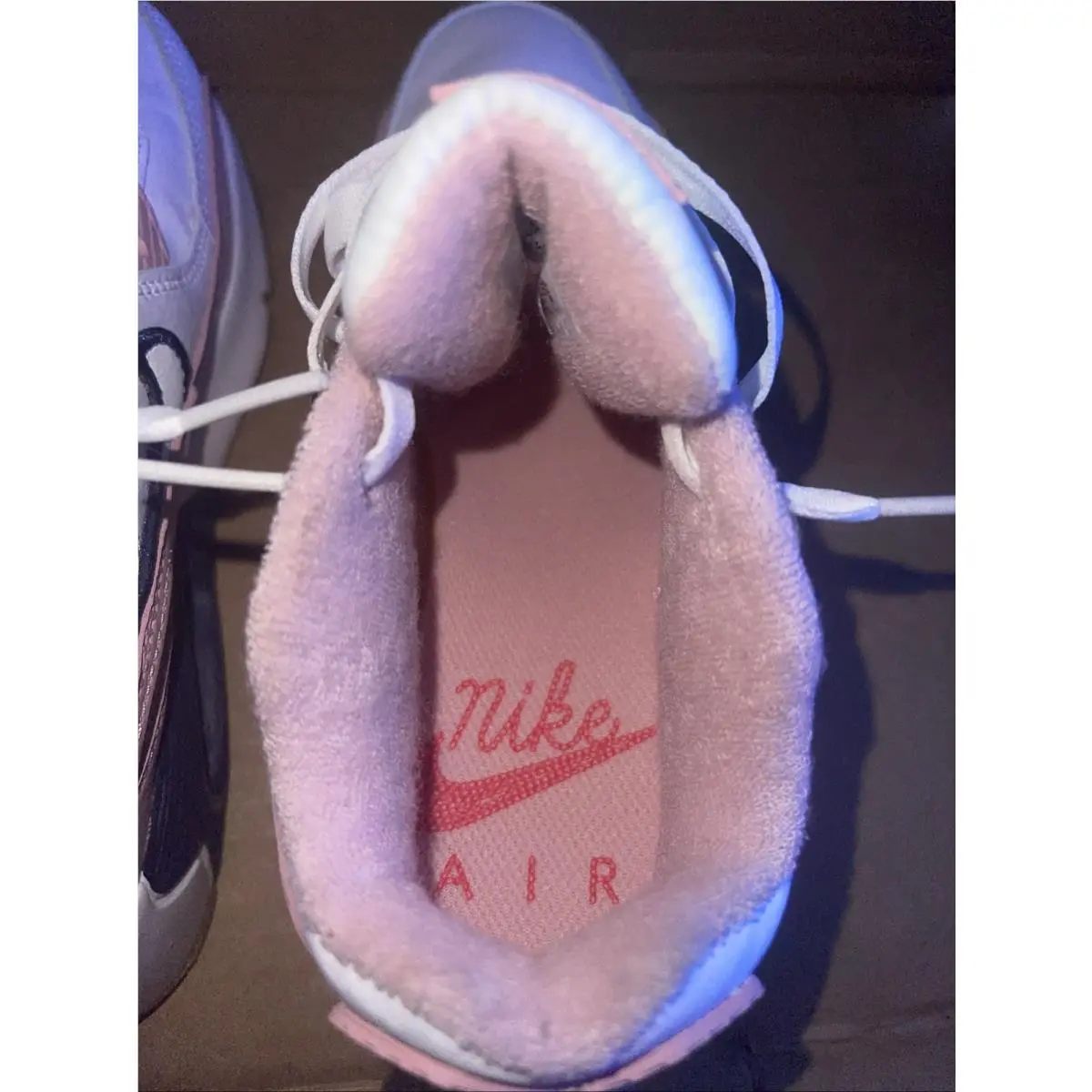 Nike shoes - Nike Air Max 90 SE - White / Pink Glaze Gum / Navy 9