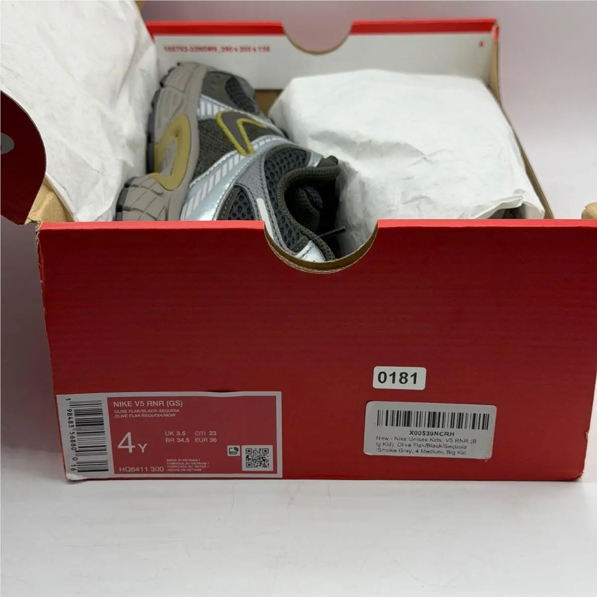 Nike shoes - V5 RNR (GS) - RNR - Green 5