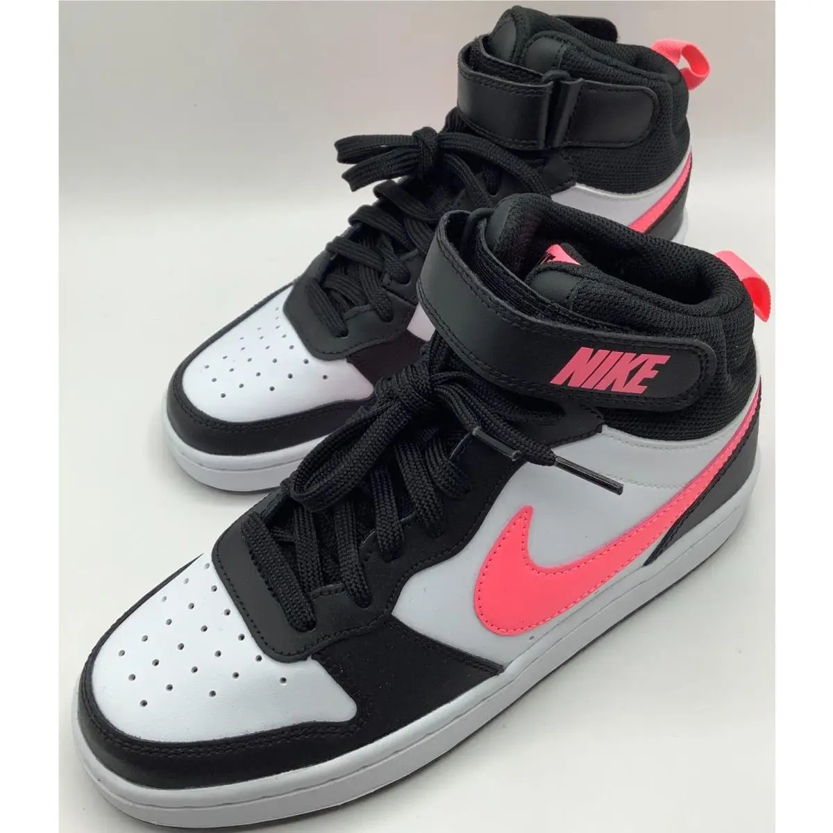Nike shoes - Nike Court Borough - Court Borough - Black/Sunset Pulse/White (UPC: 194953181210) 0