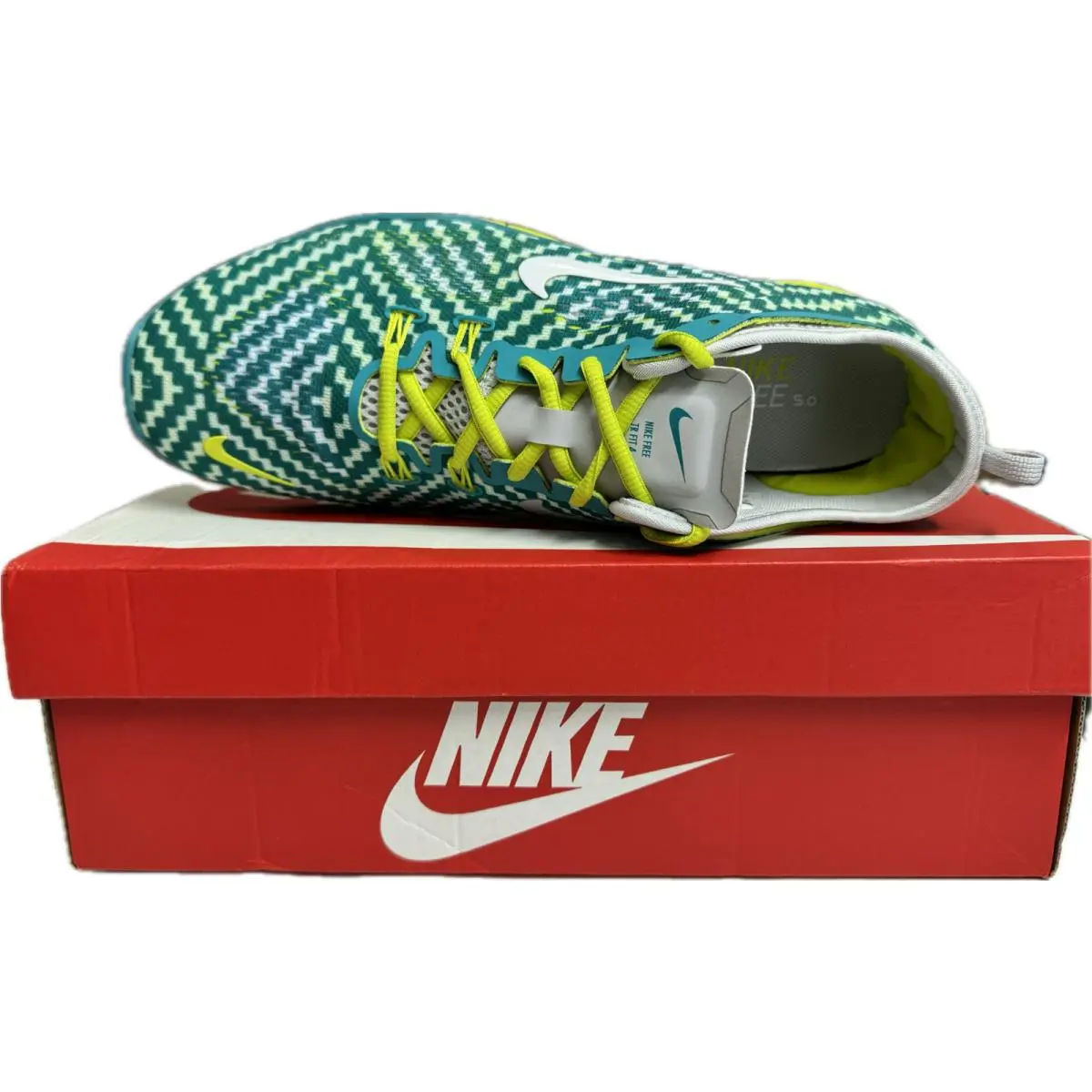 Nike shoes - Nike Free 5.0 TR Fit 4.0 PRT - 629832-302 - TURBO GREEN/WHITE-VNM GREEN-PR PLTNM (UPC: 826215489672) 3