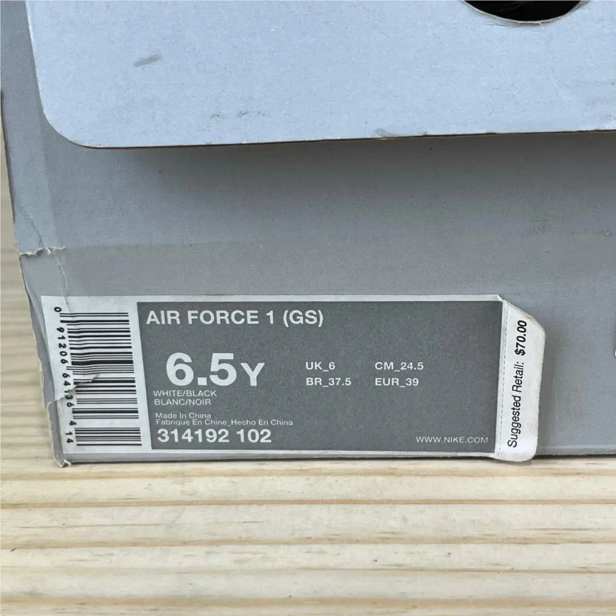 Nike shoes - Nike Air Force 1 Low - White 9