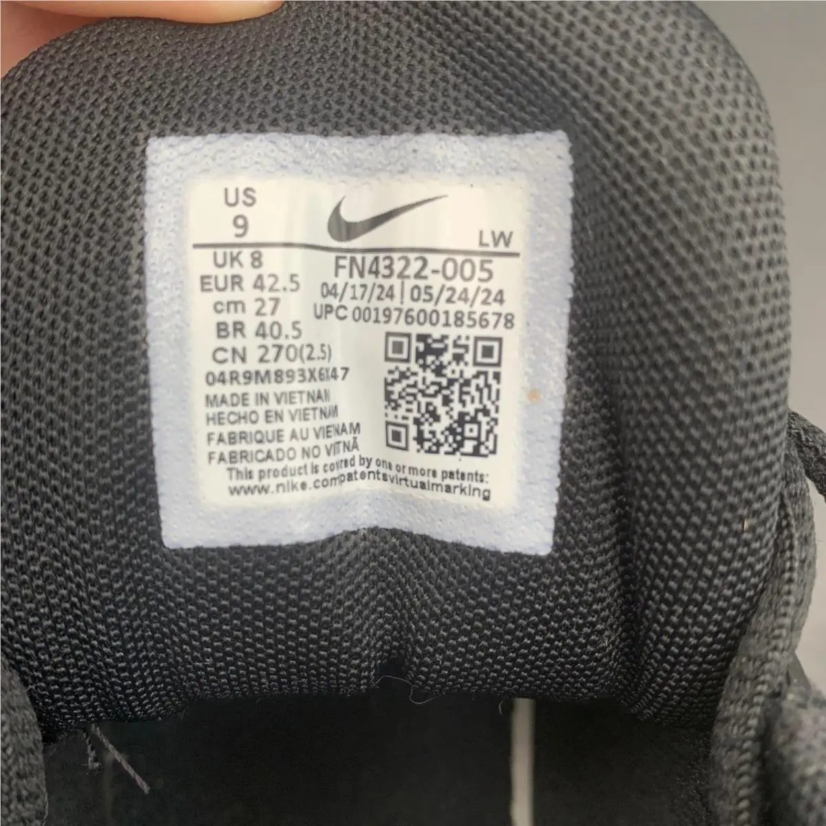 Nike shoes - Nike Precision 7 - Precision - Black 6