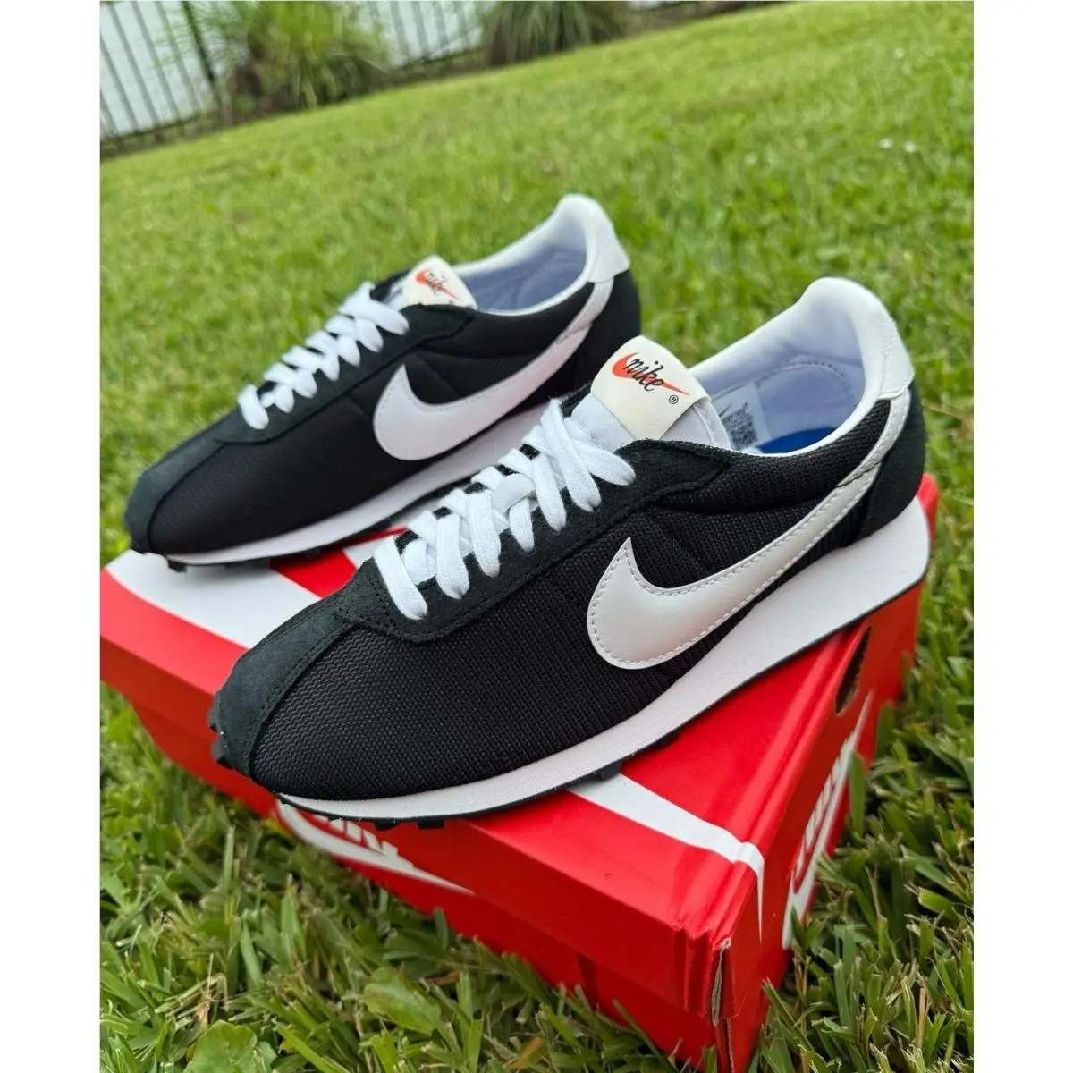 8.5 Women`s Nike LD-1000 Black / White Oreo Running Shoes Sneakers