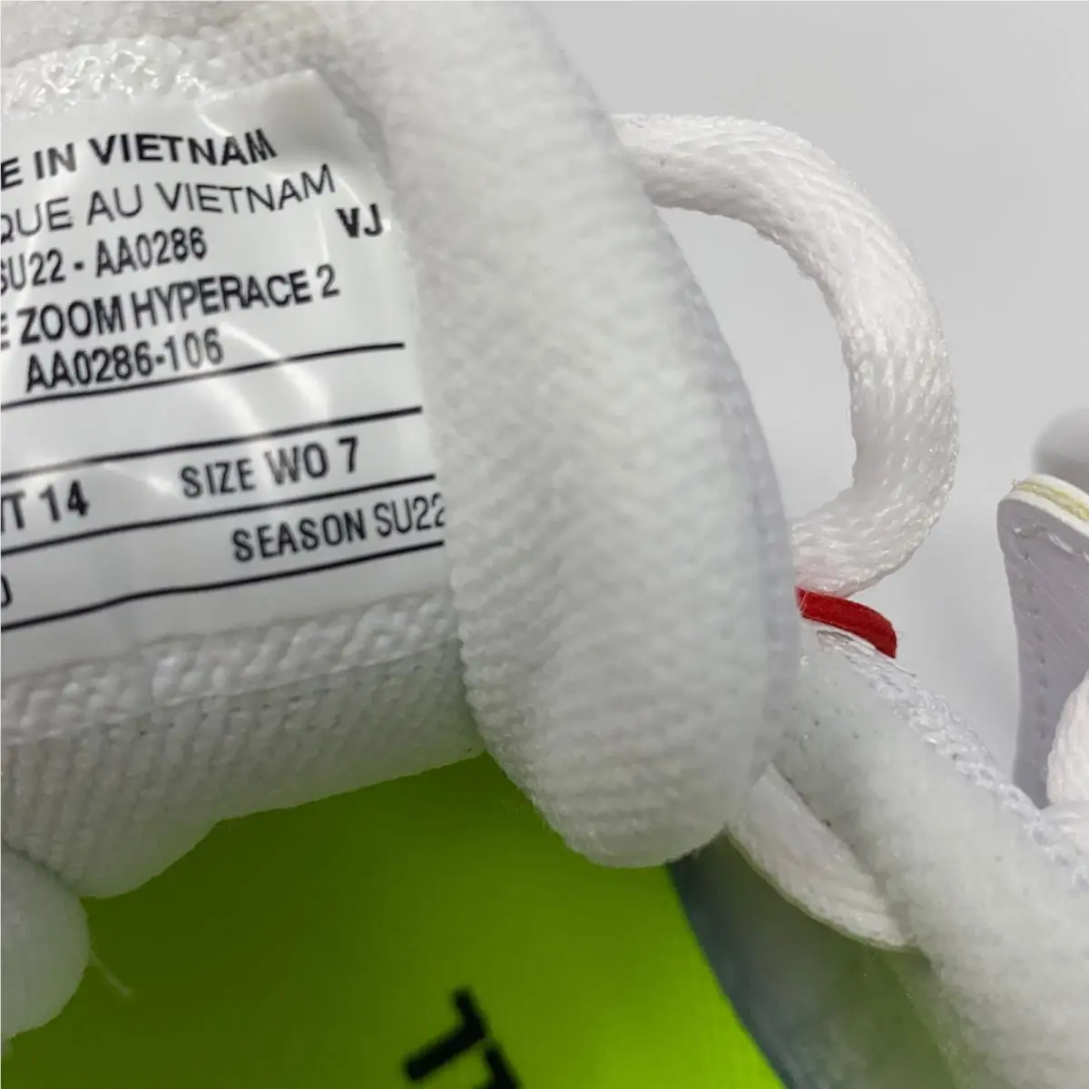 Nike shoes - Nike Zoom Hyperace - Zoom Hyperace - AA0286-106 - White (UPC: 666003439805) 4