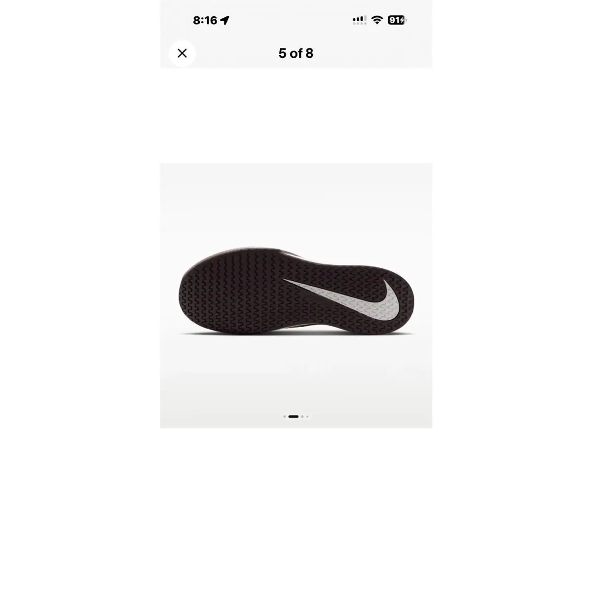Nike shoes - Nike NikeCourt Vapor Lite 3 - FZ2156-120 - Red 3