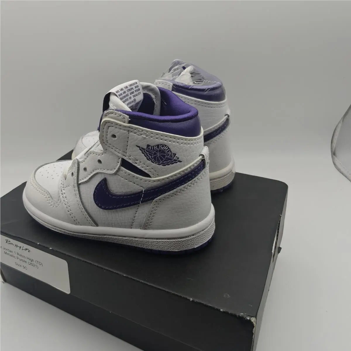 Nike shoes - Jordan Air Jordan 1 Retro High (TD) - White 4
