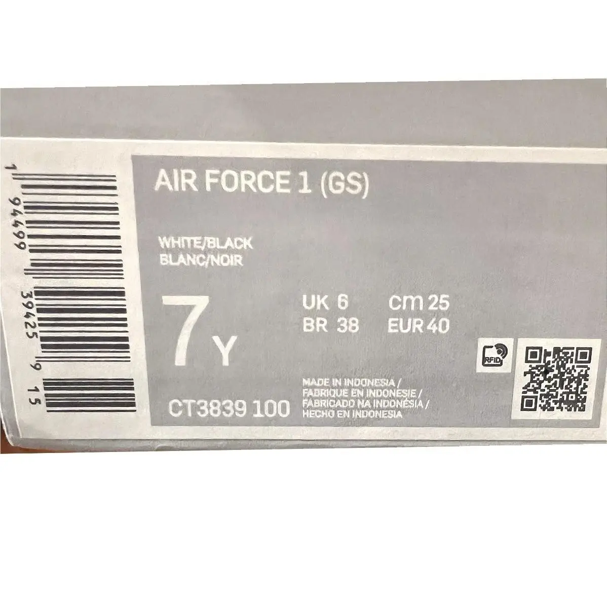 Nike shoes - Nike Air Force 1 - Air Force - White (UPC: 0194499394259) 14