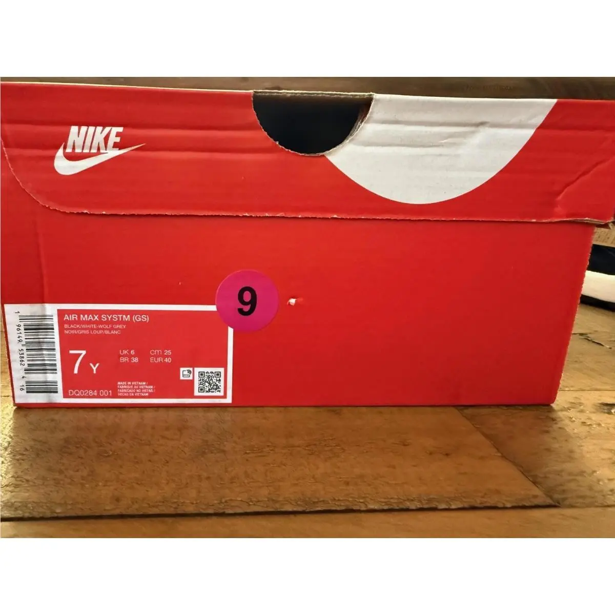 Nike shoes - Nike Air Max SYSTM (GS) - Black 1