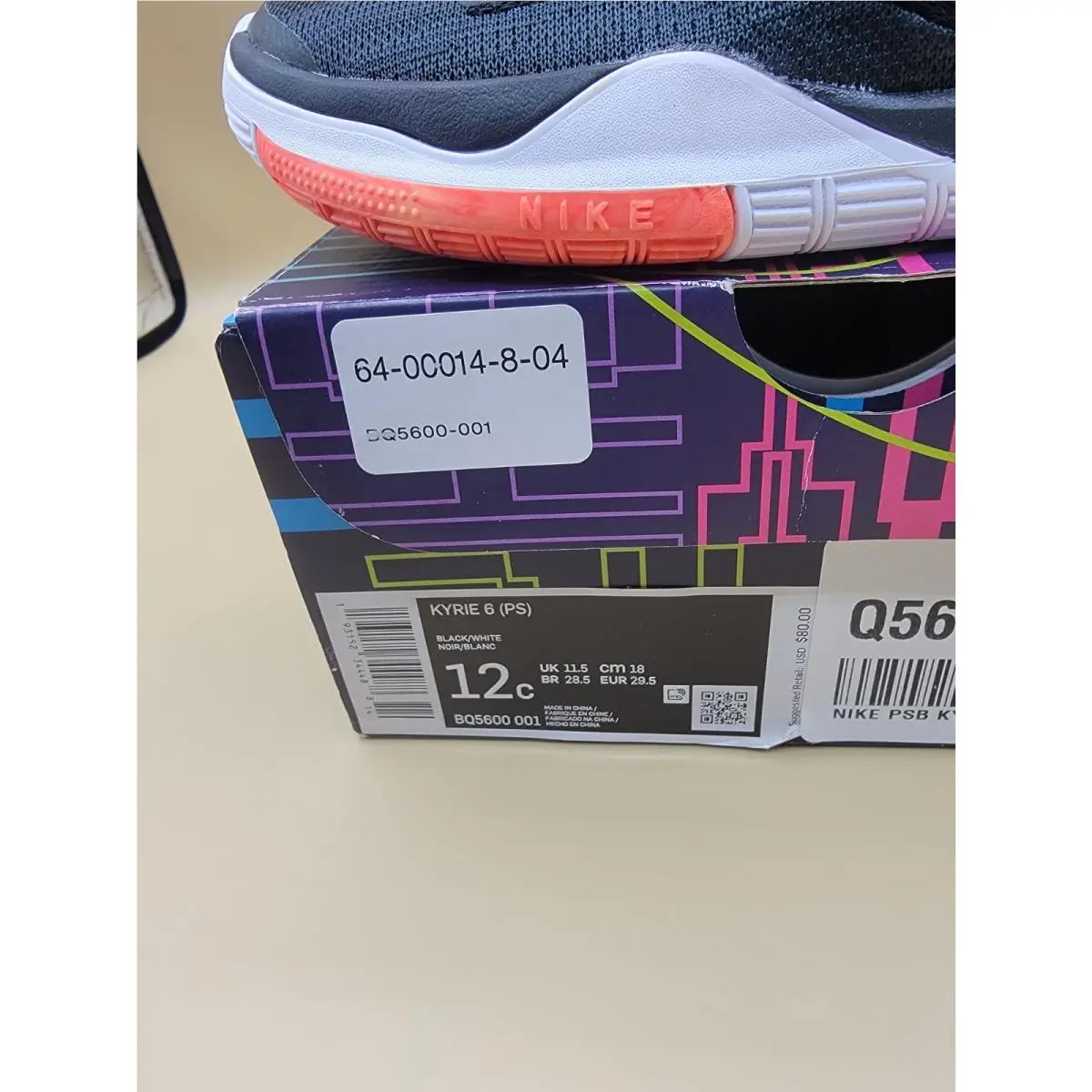 Nike shoes - Nike Kyrie 6 - Kyrie - BQ5600 001 - Black (UPC: 193152344488) 0