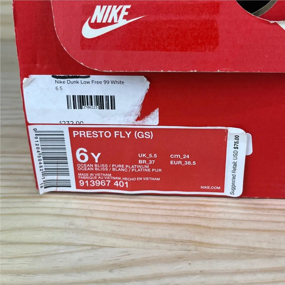 Nike shoes - Presto Fly - Presto Fly - Blue 9