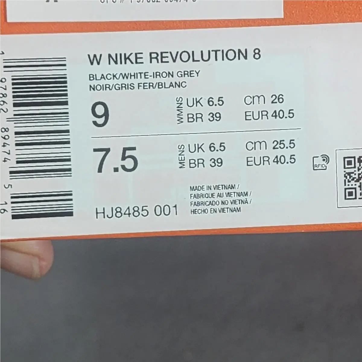 Nike shoes - Nike Revolution 8 - Revolution - Black 6