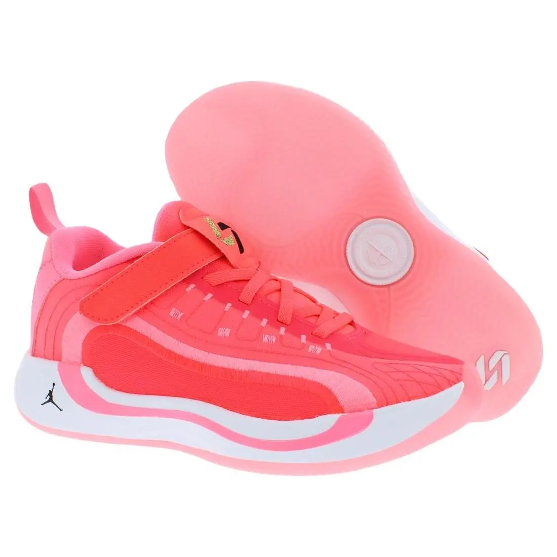 Nike Jordan Luka 4 PS Girls Shoes Size 11 Color: Flash Crimson/black