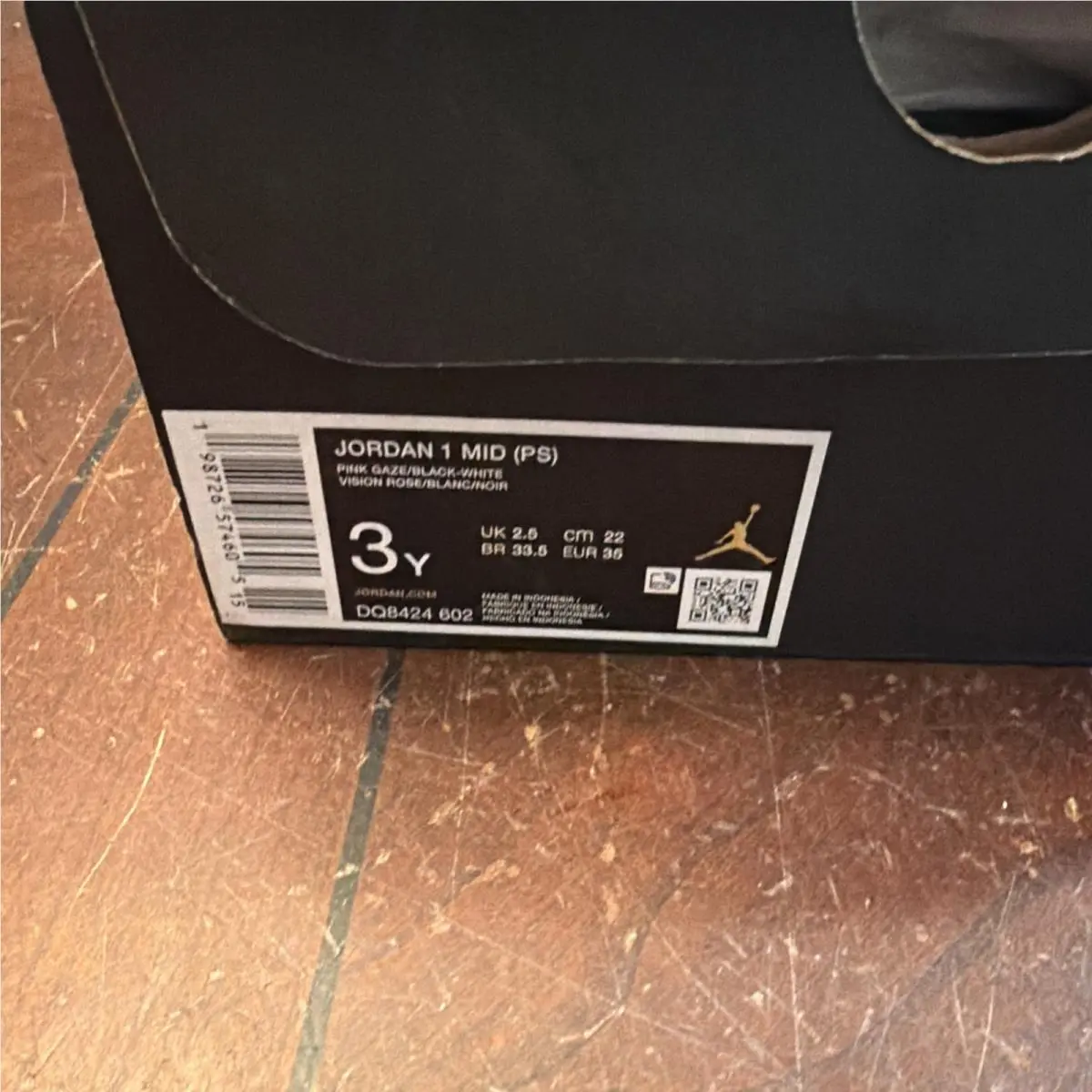 Nike shoes - Jordan 1 - DQ8424 602 - Pink (UPC: 198726574605) 10