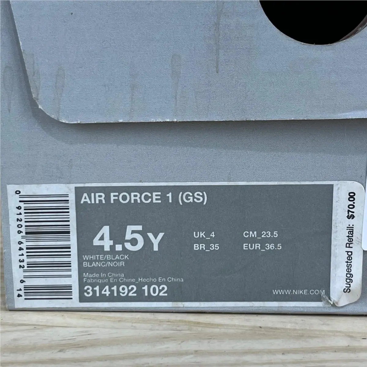 Nike shoes - Nike Air Force 1 Low - White 9