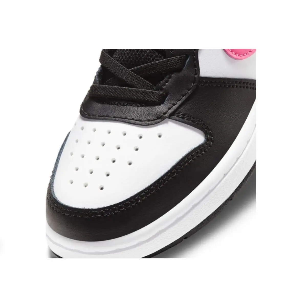Nike shoes - Nike Court Borough - Court Borough - White/black-fierce pink 4