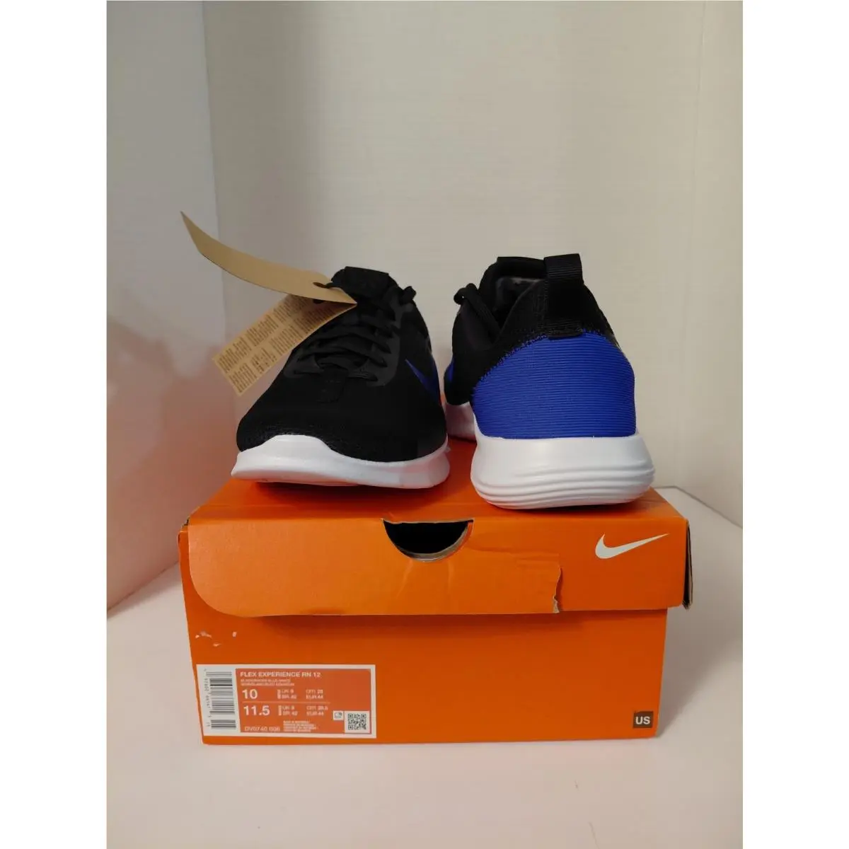 Nike shoes - Nike Flex Experience - Flex Experience - Black Blue White 3