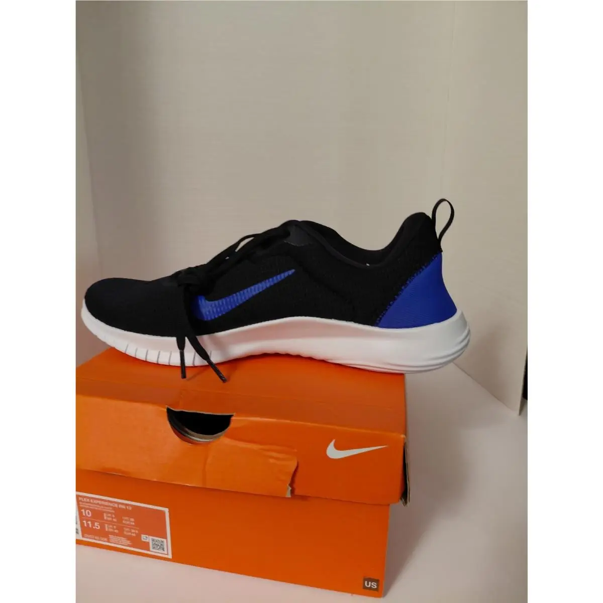 Nike shoes - Nike Flex Experience - Flex Experience - Black Blue White 1