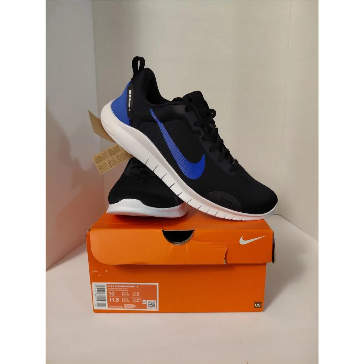 Nike shoes - Nike Flex Experience - Flex Experience - Black Blue White 2