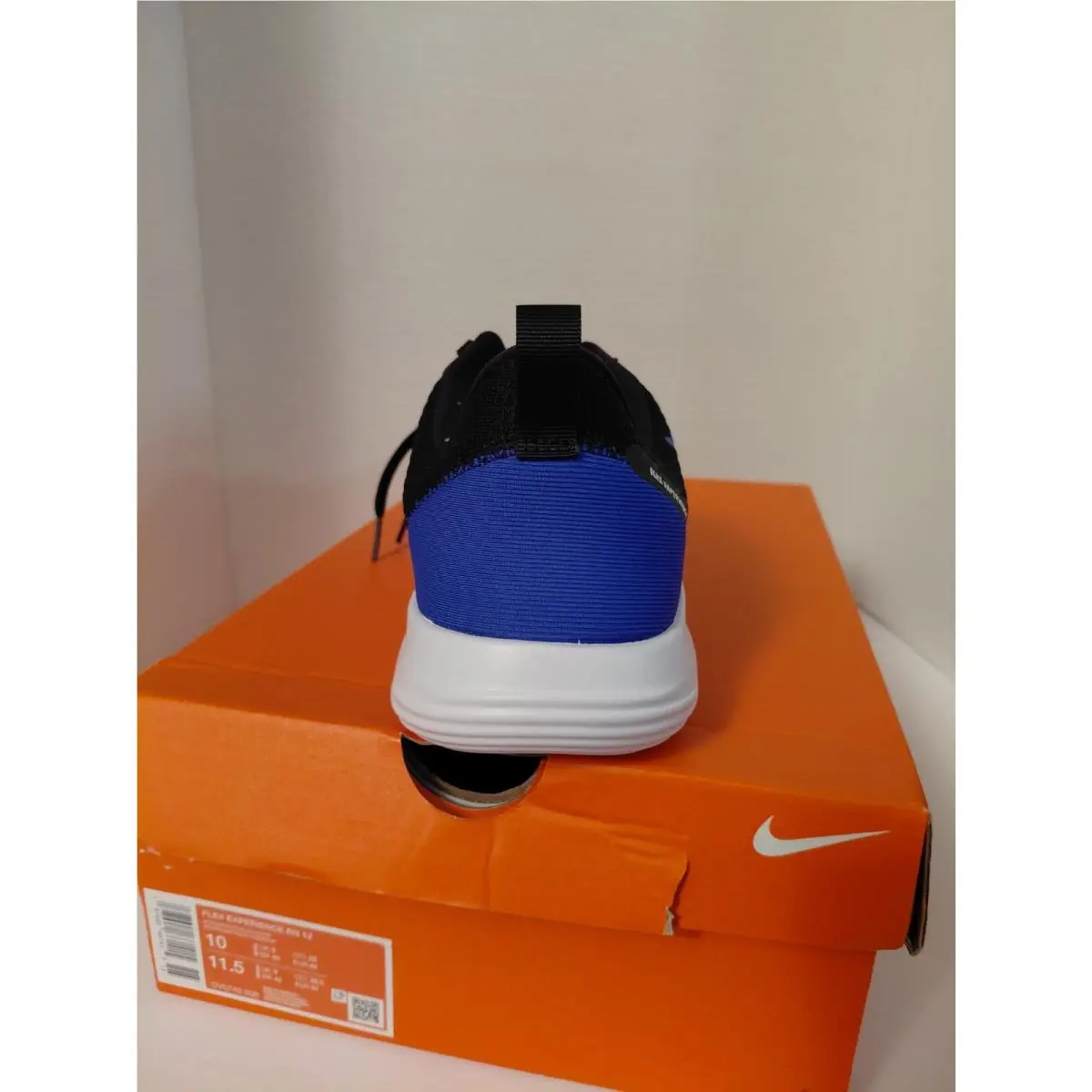 Nike shoes - Nike Flex Experience - Flex Experience - Black Blue White 4