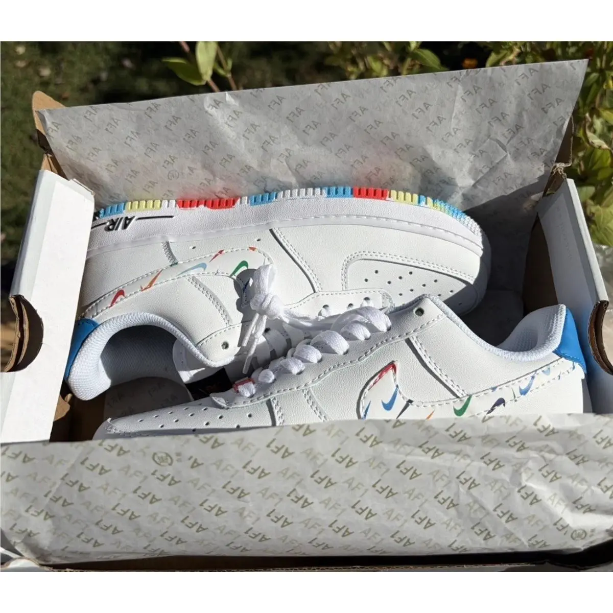 Nike shoes - Nike Air Force 1 - Air Force - White 9