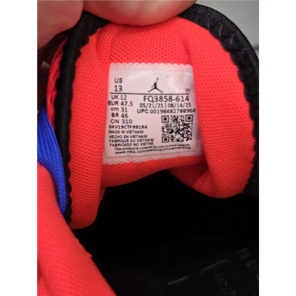 Nike shoes - Jordan Heir - Heir - FQ3858-614 - Red 10