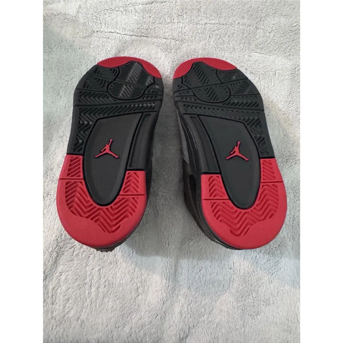 Nike shoes - 4 RM (PS) - BLACK RED GREY WHITE 10