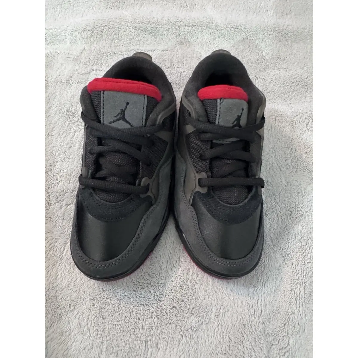 Nike shoes - 4 RM (PS) - BLACK RED GREY WHITE 11