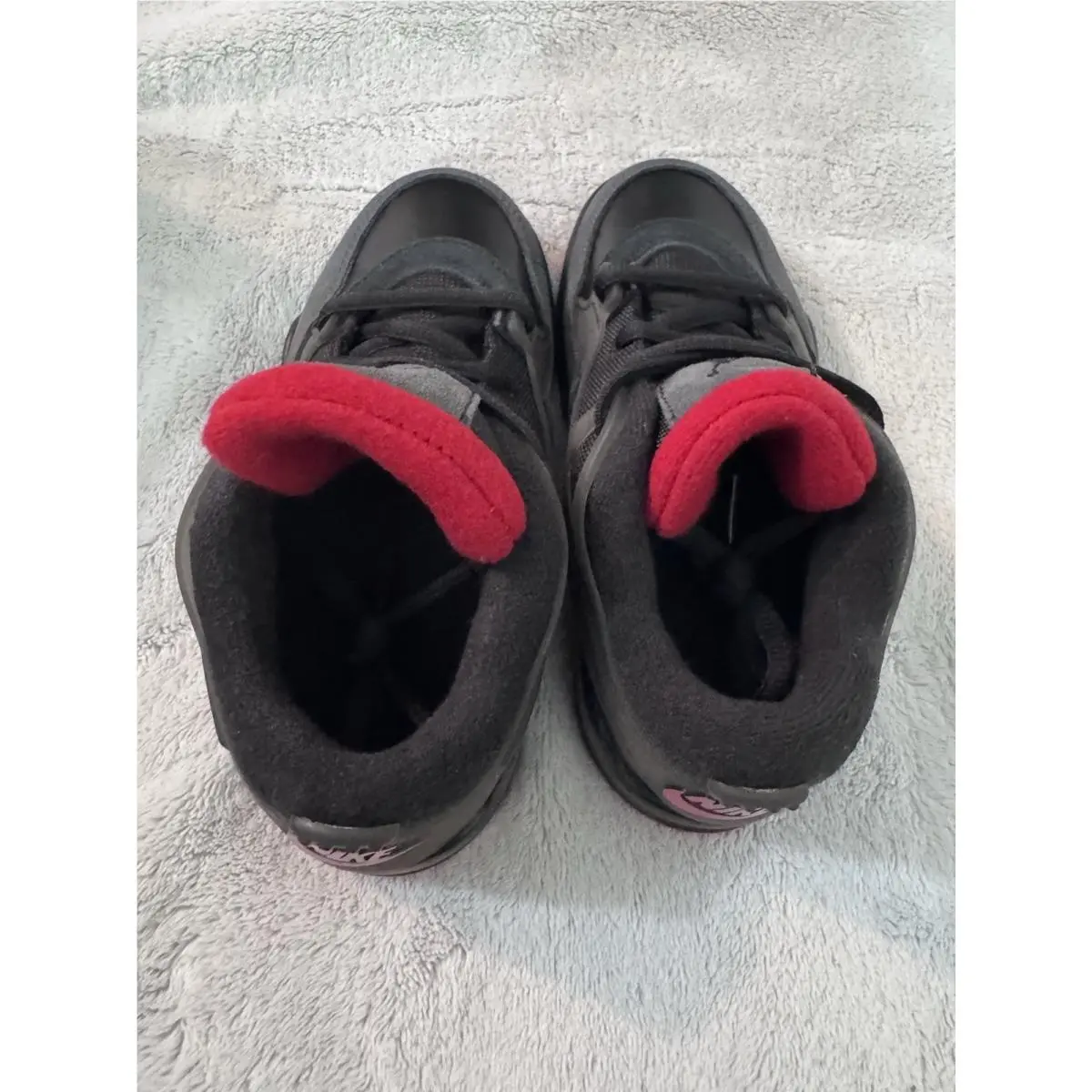 Nike shoes - 4 RM (PS) - BLACK RED GREY WHITE 7