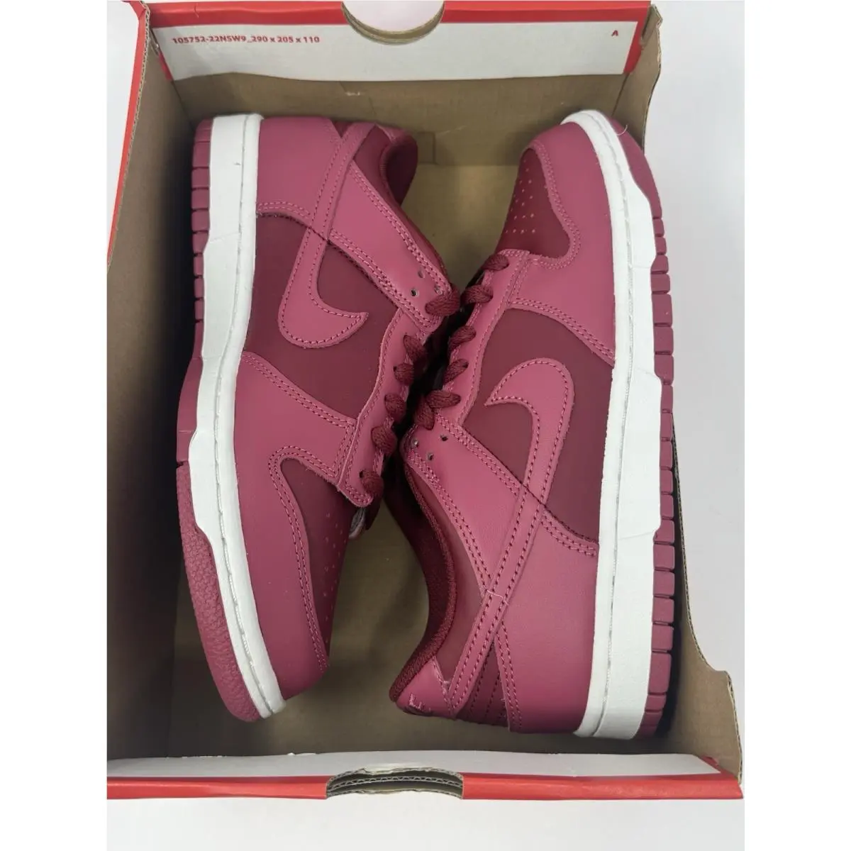 Nike shoes - Nike Dunk Low GS - Dunk Low - Red 4
