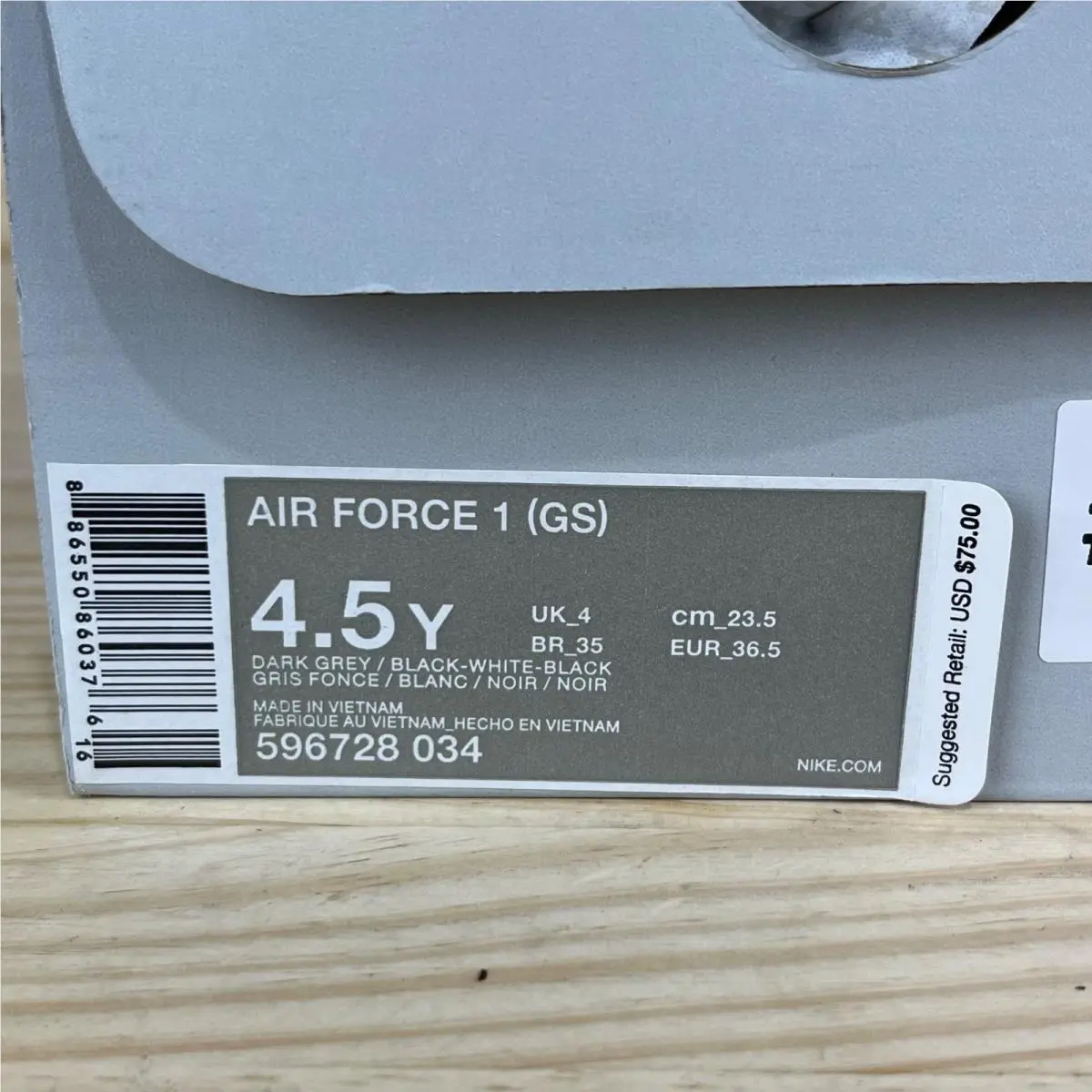 Nike shoes - Nike Air Force 1 Low - Black 9