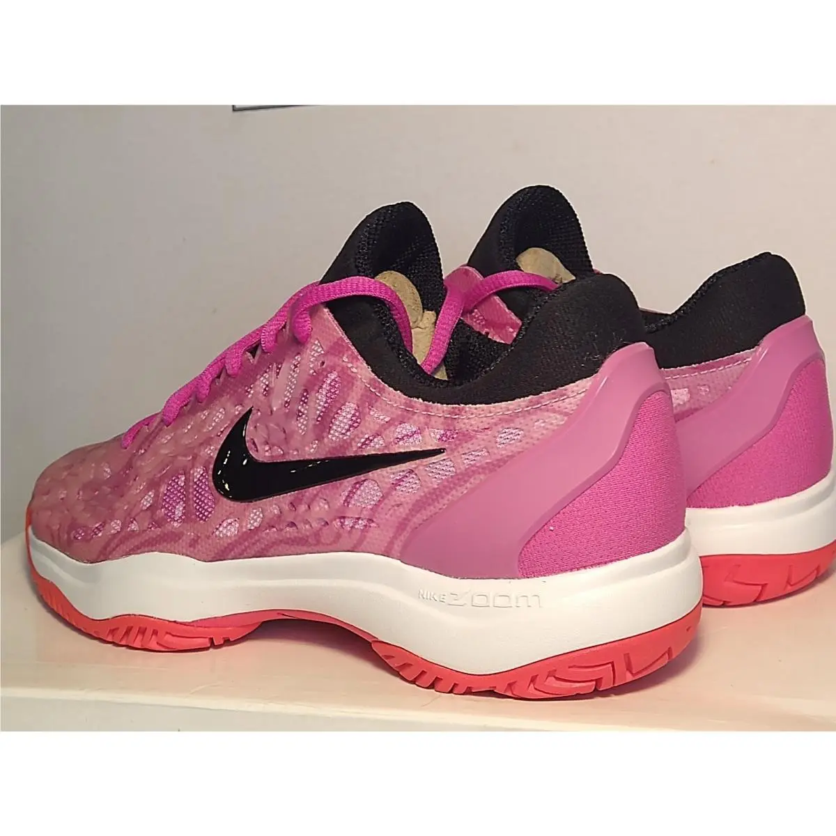 Nike shoes - Nike Air Zoom Cage 3 HC - 918199-600 - Active Fuchsia (UPC: 887225791865) 9