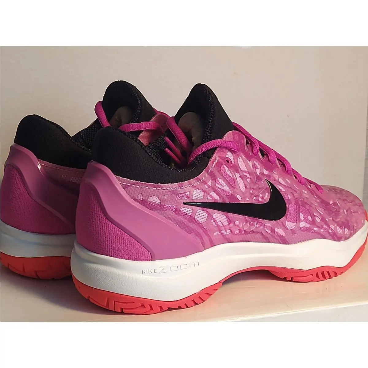 Nike shoes - Nike Air Zoom Cage 3 HC - 918199-600 - Active Fuchsia (UPC: 887225791865) 11